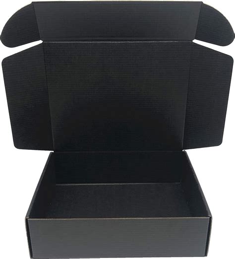 8 x 8 black box metal|Black Cardboard Box .